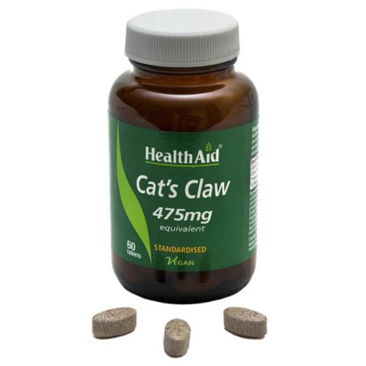Unha de Gato Health Aid 475mg 60 Comprimidos