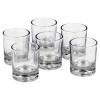 Vasos de Vidrio para Velas Votiva y de Té 6x5cm PACK 6uds