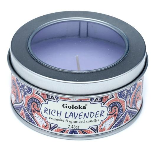 Vela Aromática de Lavanda Goloka