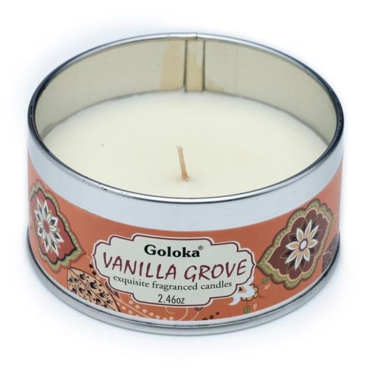 Vela Aromática de Vainilla Goloka