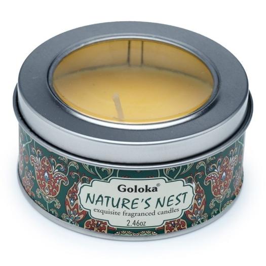 Vela Aromática Nature´s Nest Goloka