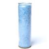 Vela de Estearina Azul Claro Sin Perfume 21x6,5cm