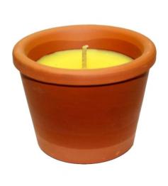 Vela Maceta de Citronela Antimosquitos