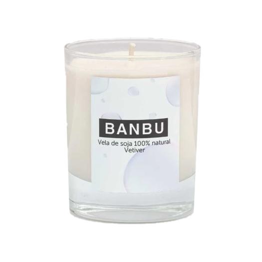 Vela de Soja Natural Vetiver Banbu