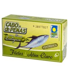 Ventresca de Atún Claro Aceite de Oliva Cabo de Peñas Bio 111g