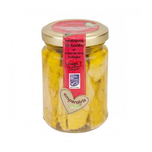 Ventresca de Bonito en Bote de Cristal Emperatriz Bio 145g