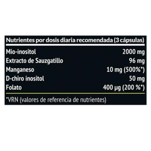 Venus com Inositol, Sauzgatillo y Folato Paleobull 90 cápsulas