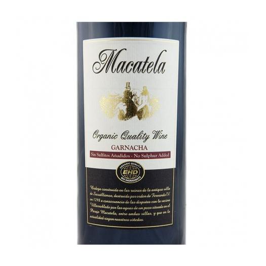 Vino Tinto Eco Sin Sulfitos Bio Macatela 750 ml