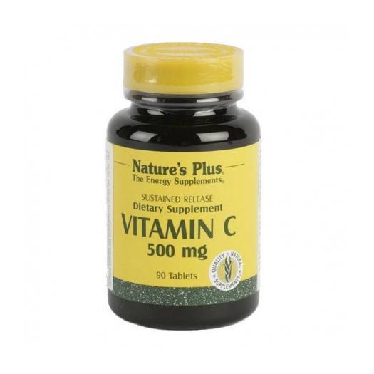 Vitamina C 500 mg Con Escaramujo Liberación Sostenida 90 comprimidos