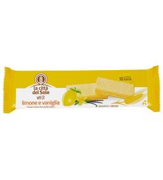 Wafer de Limón y Vainilla La Citta del Sole Bio 125 g