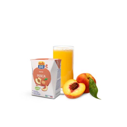 Zumo de Melocotón IsolaBio Bio 3x200ml