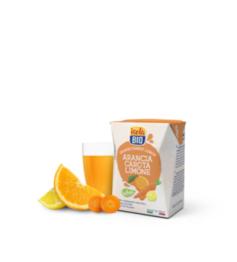 Zumo de Naranja, Zanahoria y Limón IsolaBio Bio 3x200ml
